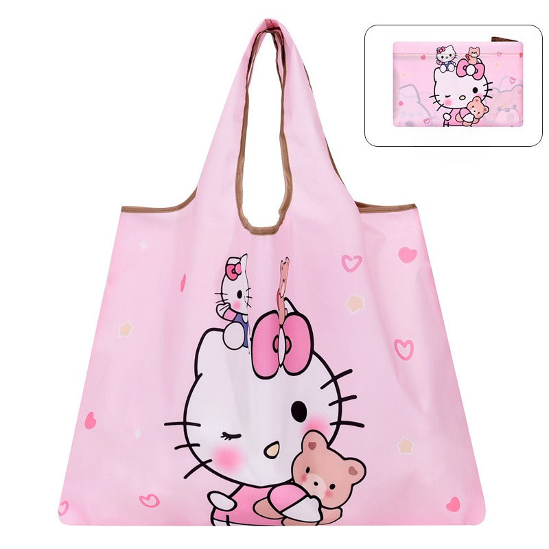 Cute Cartoon Foldable Shopping Bag