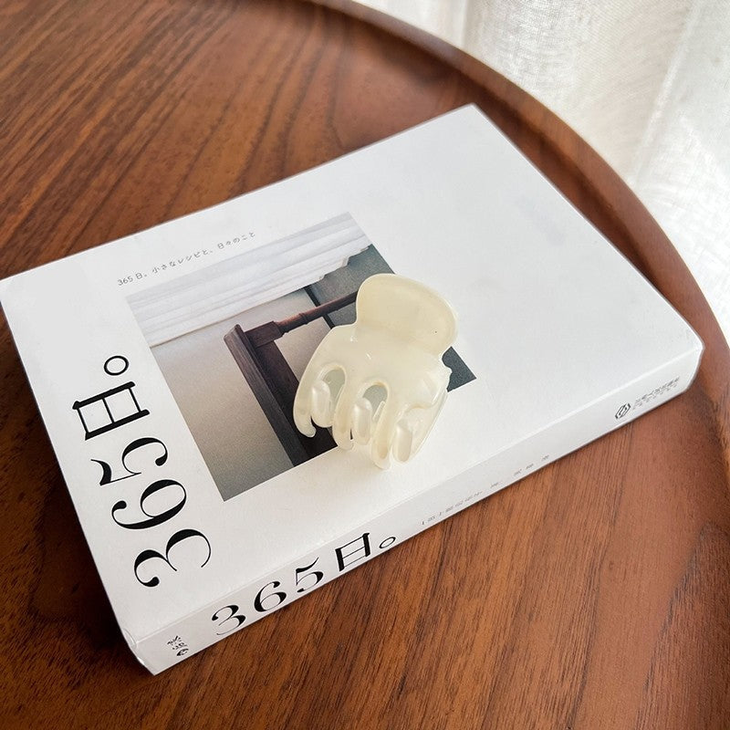 Solid Color Small Hair Claw Clip