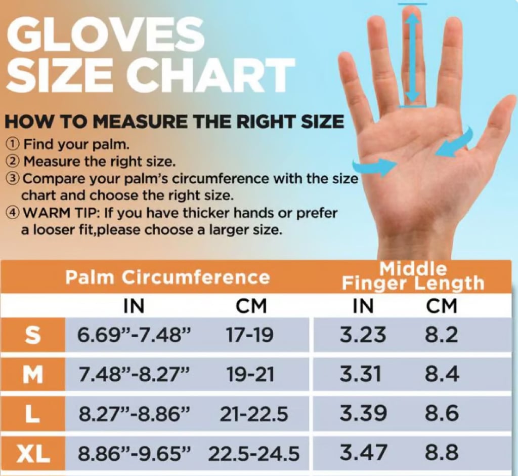 The AuraThermal Touch Gloves - Thermal, Touch Screen Compatible, and All-Weather Grip +  50% OFF