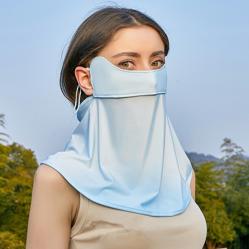 Breathable Neck Sun Shield For Half Face UV Protection