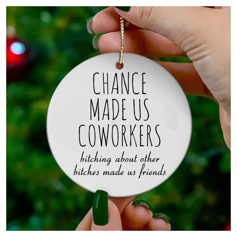 Acrylic Alphabet Disc Pendant