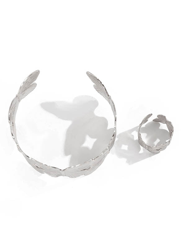 Flower Shape Geometric Bracelet Accessories Rings Accessories