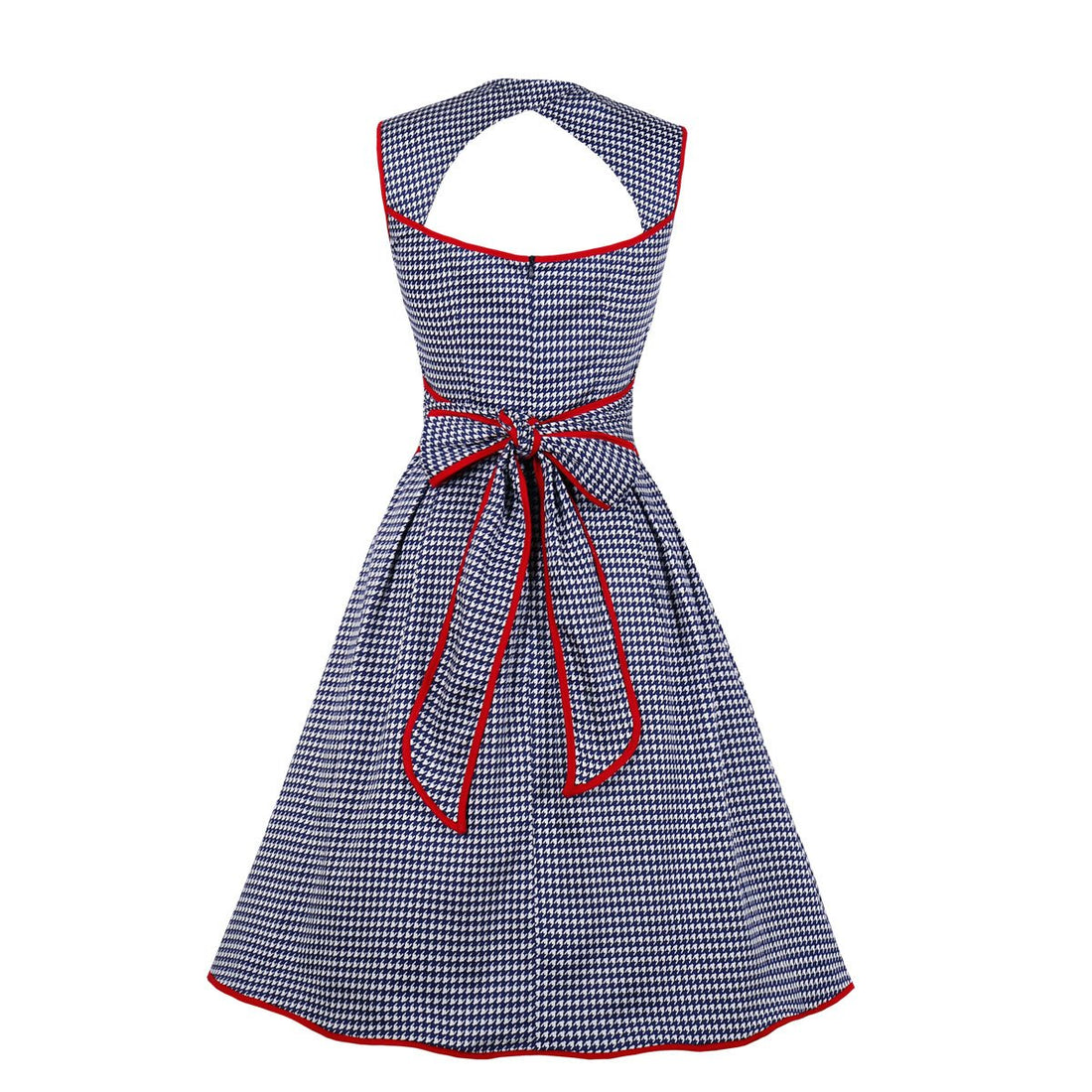New Summer Women Vintage Bowknot Dresses-Vintage Dresses-Free Shipping at meselling99