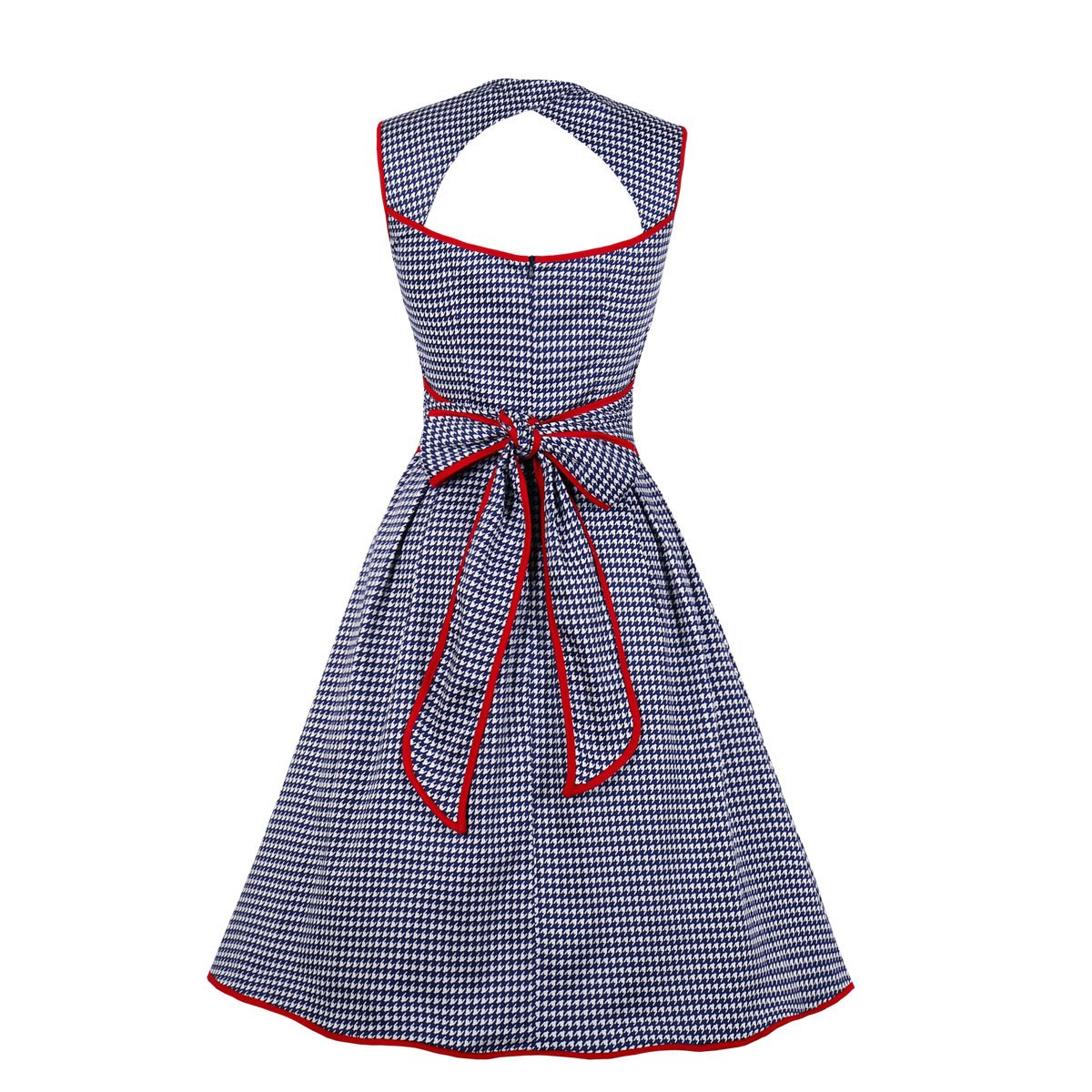 New Summer Women Vintage Bowknot Dresses-Vintage Dresses-Free Shipping at meselling99