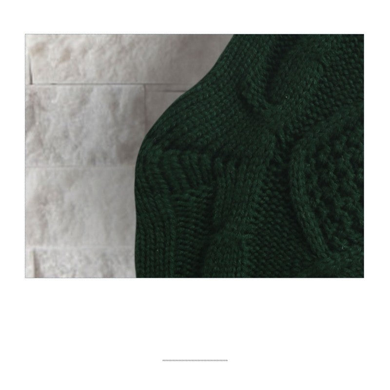 Knitted Wool Sock Gift Bag Christmas Decoration