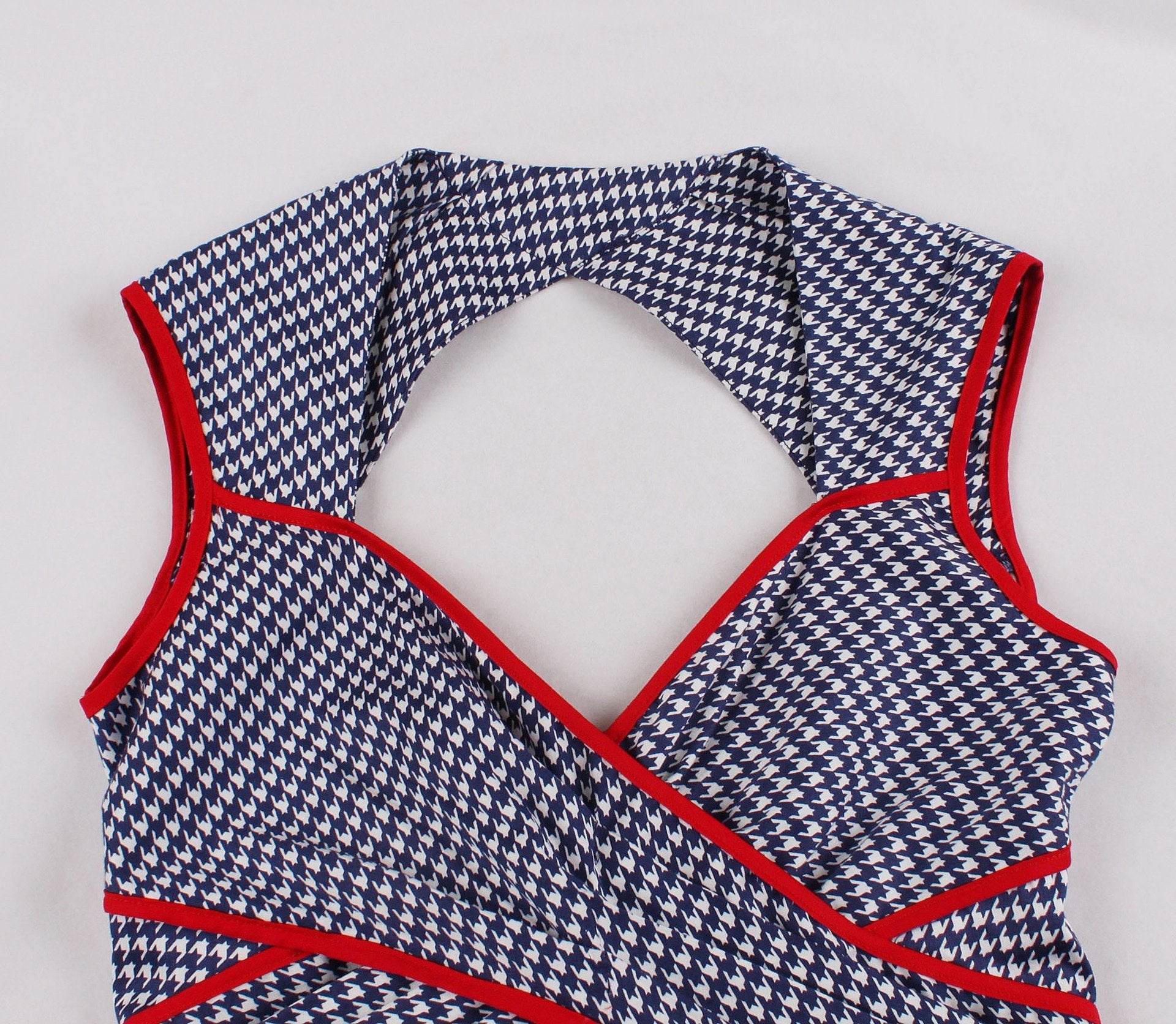 New Summer Women Vintage Bowknot Dresses-Vintage Dresses-Free Shipping at meselling99