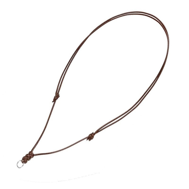 Adjustable Metal Loop Necklace Strap