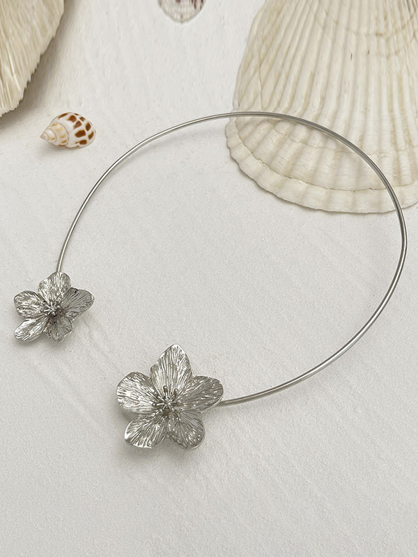 Flower Shape Necklaces Accessories