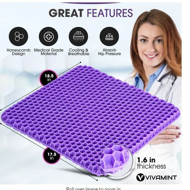 The GeliFlex Cushion - End Sitting Pain, Instantly - 50% OFF