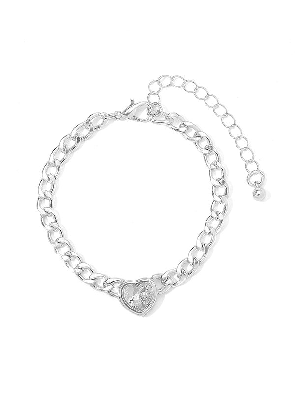 Chains Heart Shape Bracelet Accessories