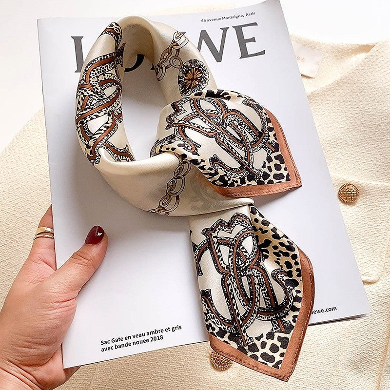 Fashion Square  Print Scarf
