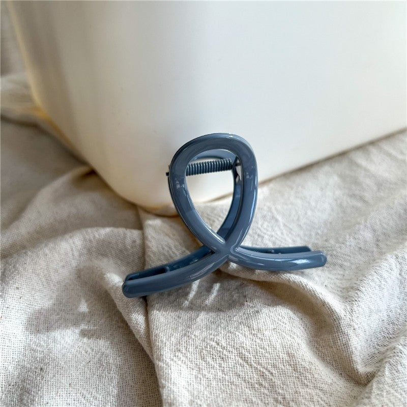 Morandi Color Loop Hair Claw Clip