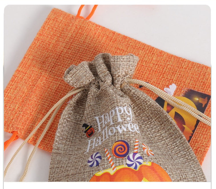 Halloween Drawstring Candy Bags