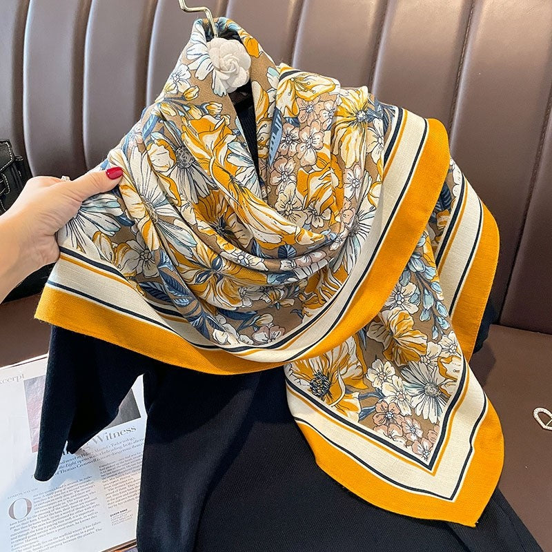 Fashion Square  Print Scarf