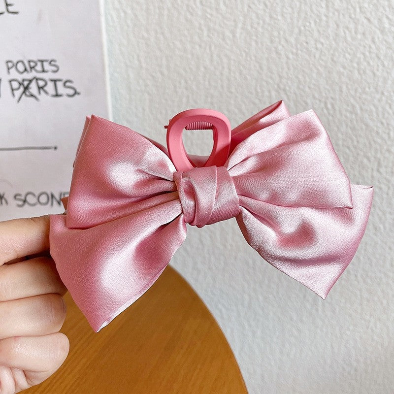 Double Sided Bowknot Hair Claw Clip