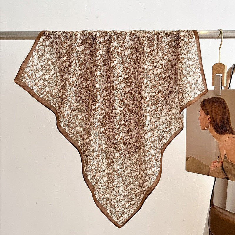 Fashion Square  Print  Scarf