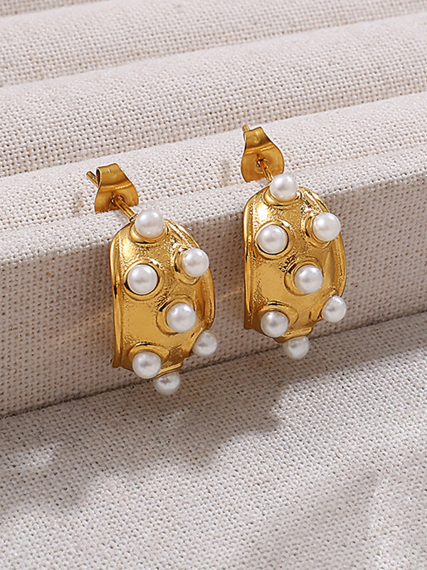 Geometric Drop Earrings