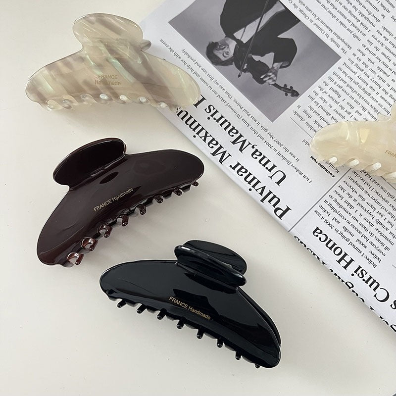 Marbled Tortoiseshell Hair Claw Clip