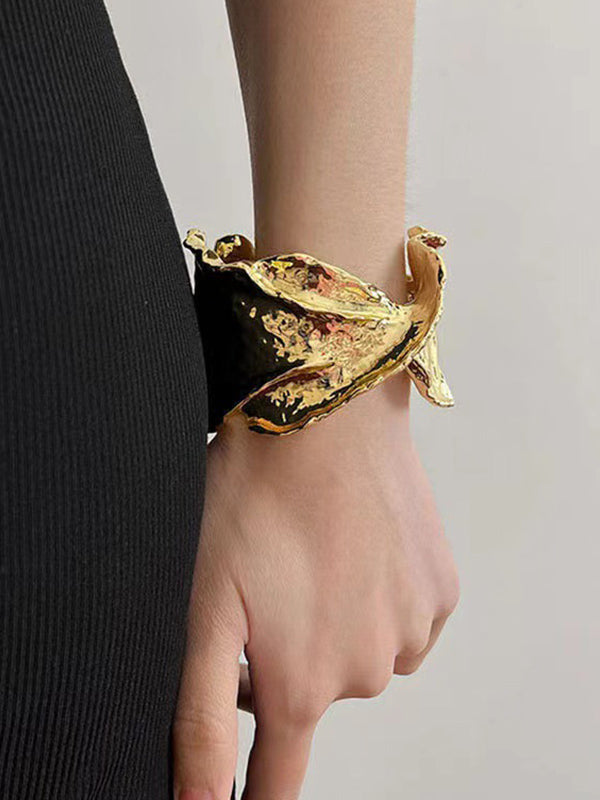 Pleated Shiny Bracelet Accessories