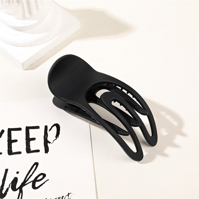Minimalist Hair Clip Concave Coiffure Duckbill Claw Clip