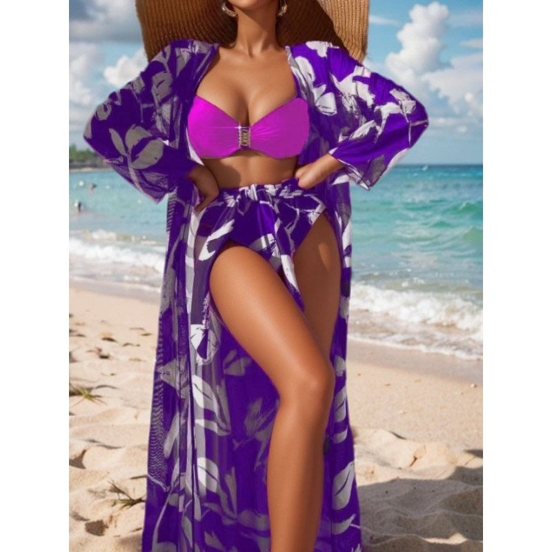 Women's Bikini Set High Waist Swimwear Two Piece