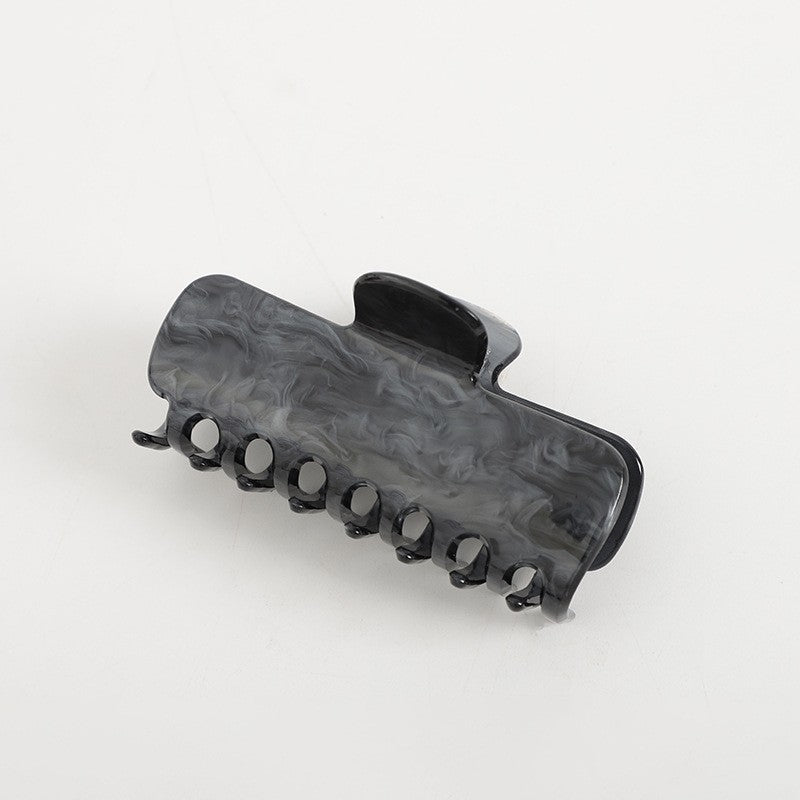 Trendy Acrylic Marble Hair Claw Clip
