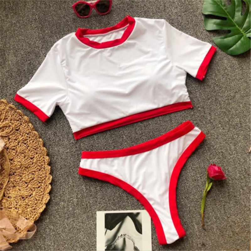 Sexy Short Sleeves Summer Bikini for Women