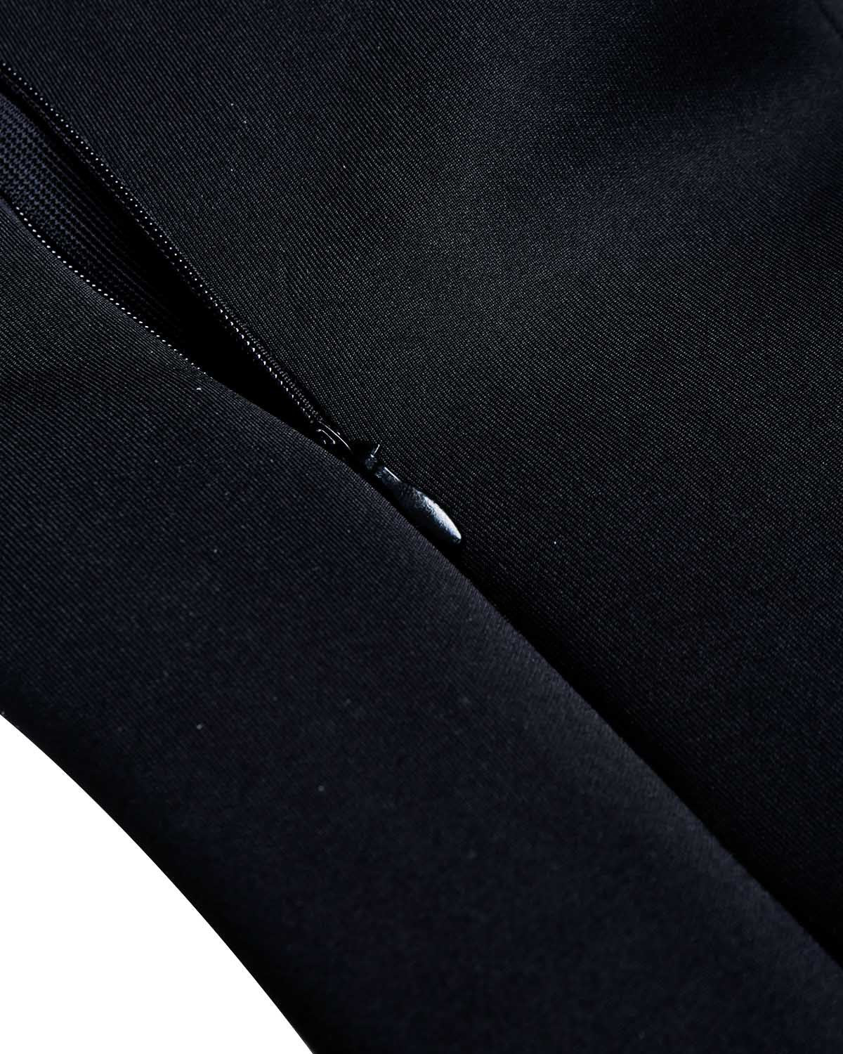 Black Women Ruffled Bodycon Mermaid Party Dresses-Sexy Dresses-Free Shipping at meselling99