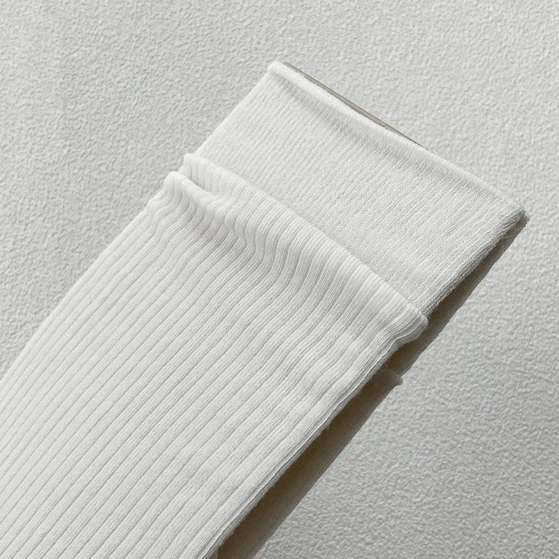 Stacked Pile Socks- Minimalist Thin Style