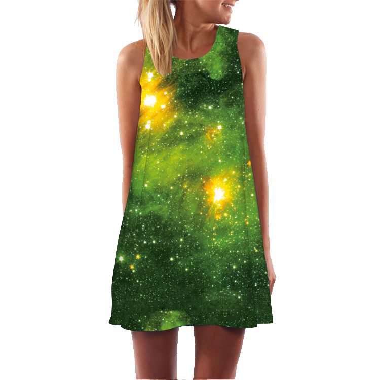 Casual Sleeveless Summer Mini Dresses