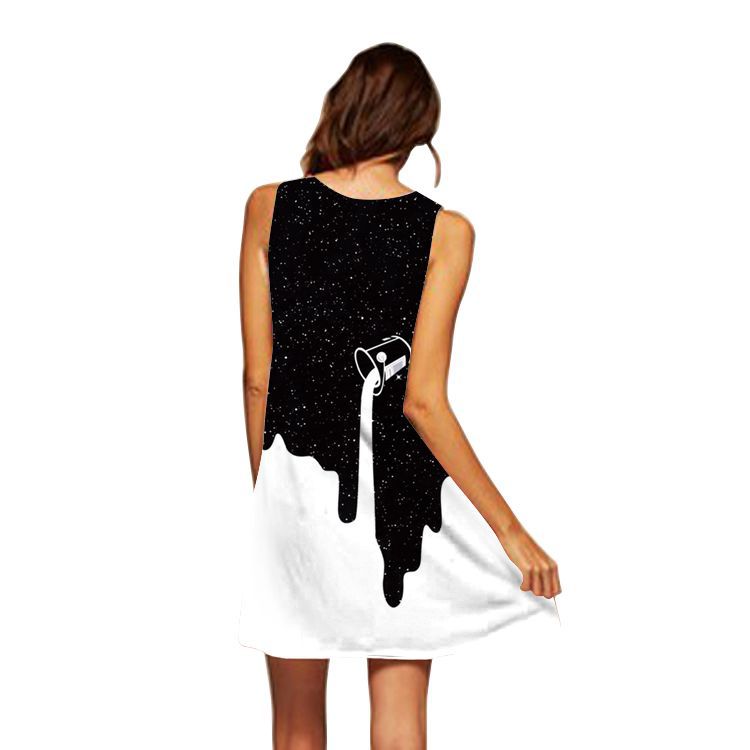 Casual Sleeveless Summer Mini Dresses