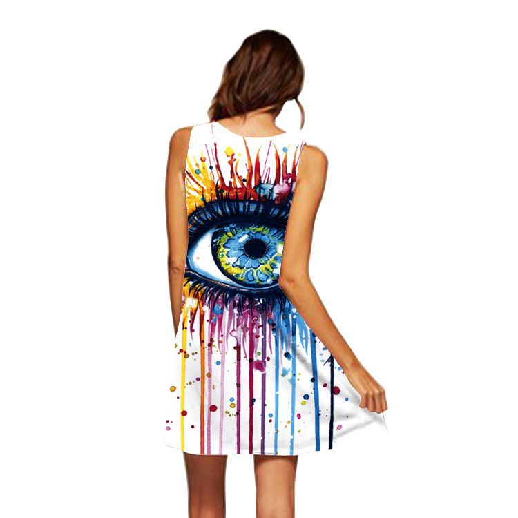 Casual Sleeveless Summer Mini Dresses