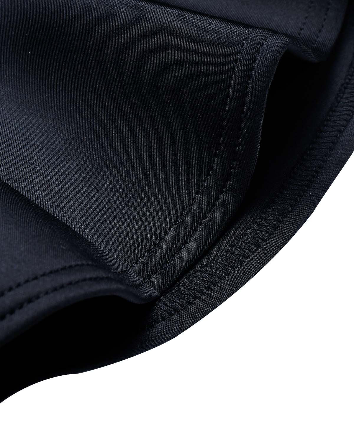 Black Women Ruffled Bodycon Mermaid Party Dresses-Sexy Dresses-Free Shipping at meselling99