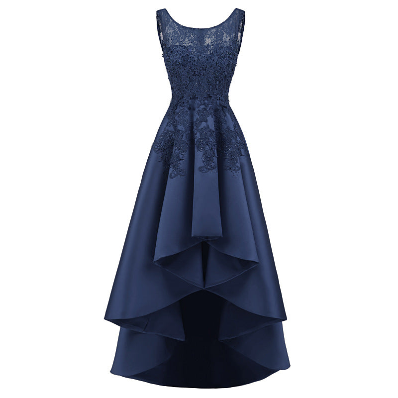 Elegant Black Evening Dress – Formal Banquet Gown for Graduation & Party