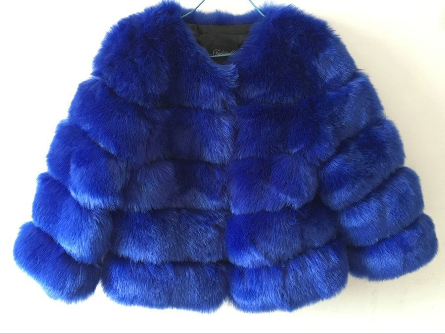 Fashion Faux Fur Short Coat for Women