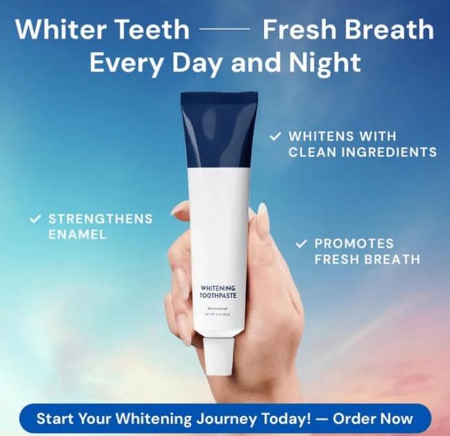 EnamelGuard Whitening Paste - Your Natural Smile Solution - 50% OFF