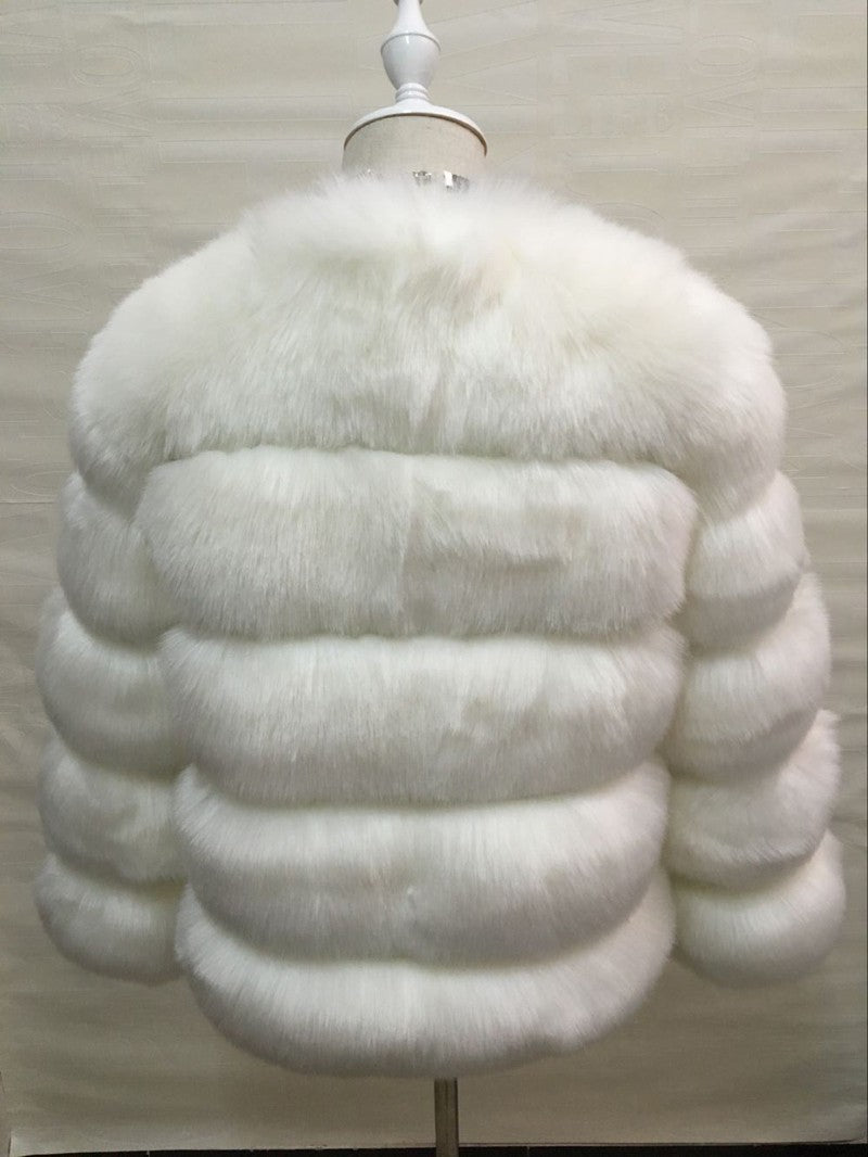 Fashion Faux Fur Short Coat for Women