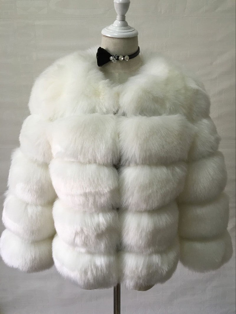 Fashion Faux Fur Short Coat for Women