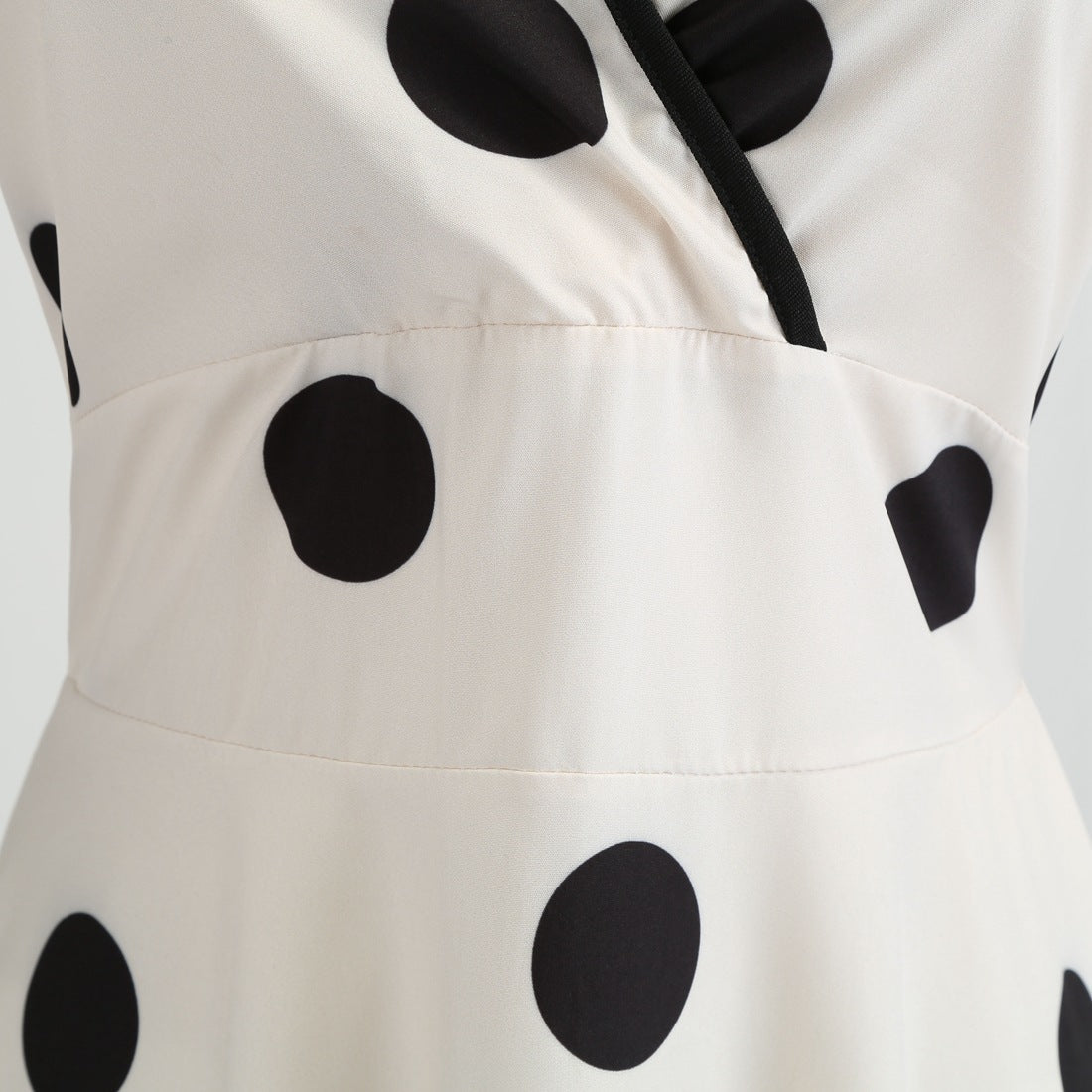 Summer Sleeveless Polka Dot Dresses-Dresses-Free Shipping at meselling99