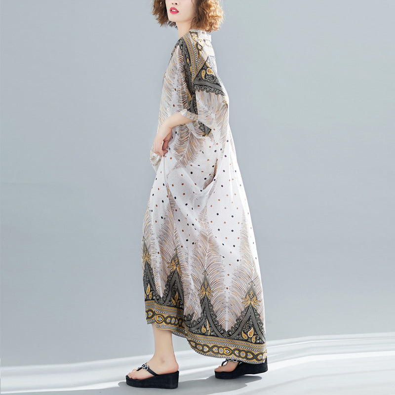 Vintage Summer Long Dresses-Dresses-The same as photo-One Size-Free Shipping at meselling99