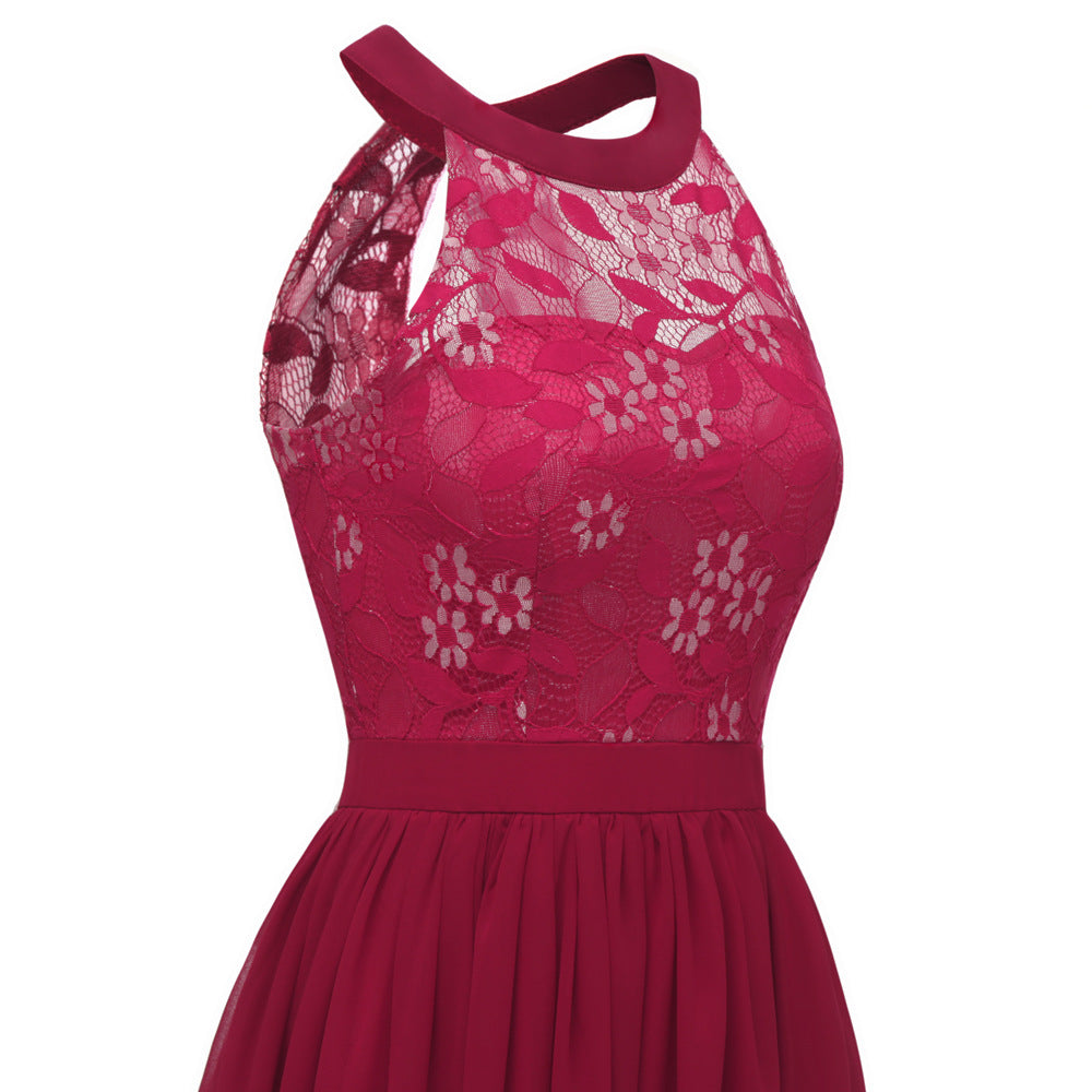 Sexy Summer Chiffon Lace Dresses-Dresses-Free Shipping at meselling99