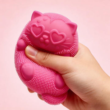 Cute Cat Squishy NeeDoh Ball
