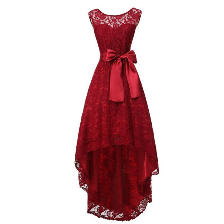 Sexy Sleeveless Plus Size Lace Dresses-Sexy Dresses-Free Shipping at meselling99