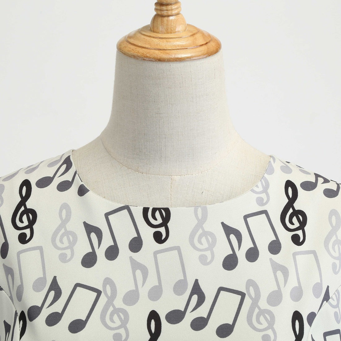 Vintage Music Note Dresses for Women-Dresses-Free Shipping at meselling99