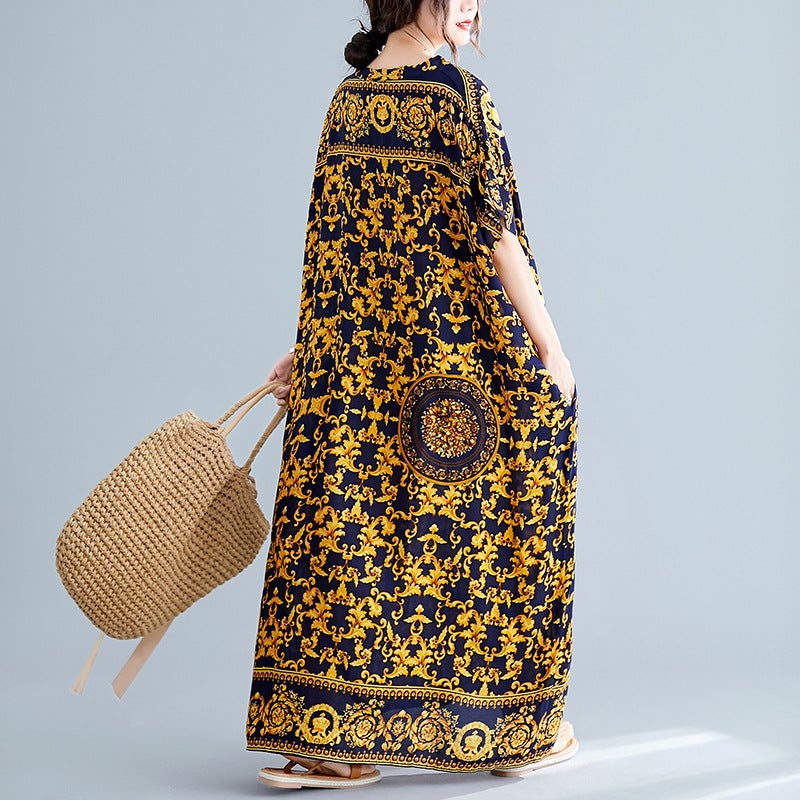 Vintage Plus Sizes Women Long Dresses-Dresses-The same as picture-One Size-Free Shipping at meselling99