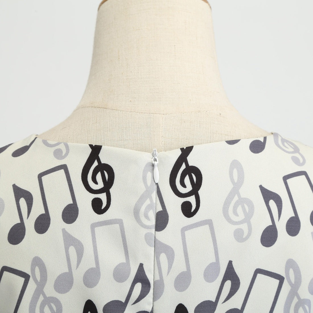 Vintage Music Note Dresses for Women-Dresses-Free Shipping at meselling99