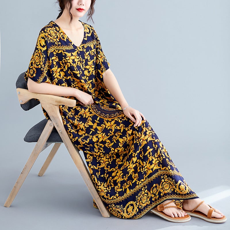 Vintage Plus Sizes Women Long Dresses-Dresses-The same as picture-One Size-Free Shipping at meselling99