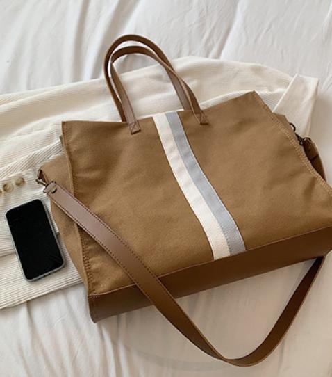 Royce Tote Bag - Tan