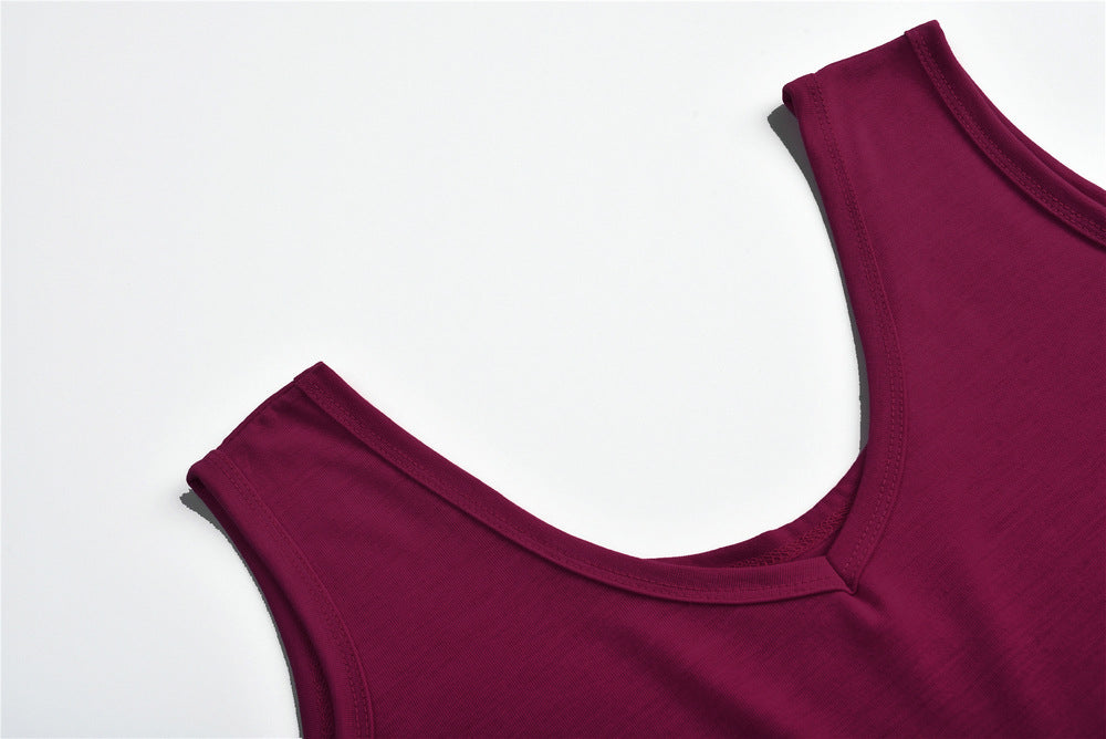 Simple Summer Sleeveless Daily Dresses for Women