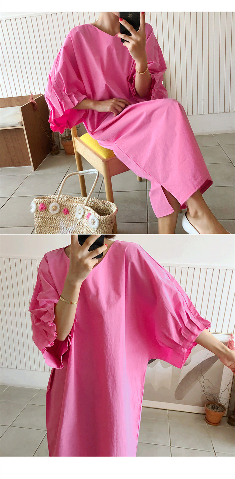 Summer Lovely Casual Plus Sizes Long Dresses-Dresses-Free Shipping at meselling99